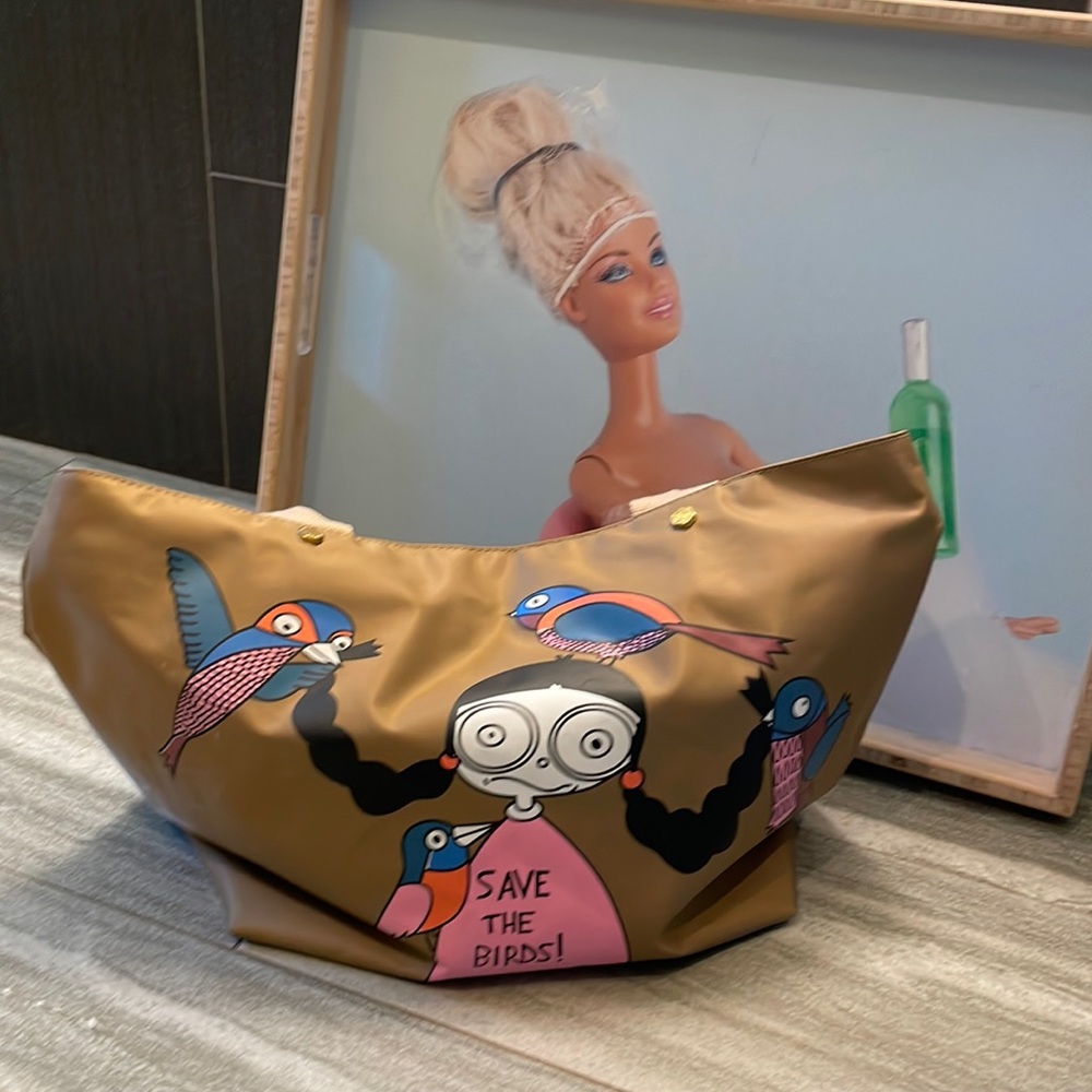 Marc Jacobs Save the Birds canvas bag